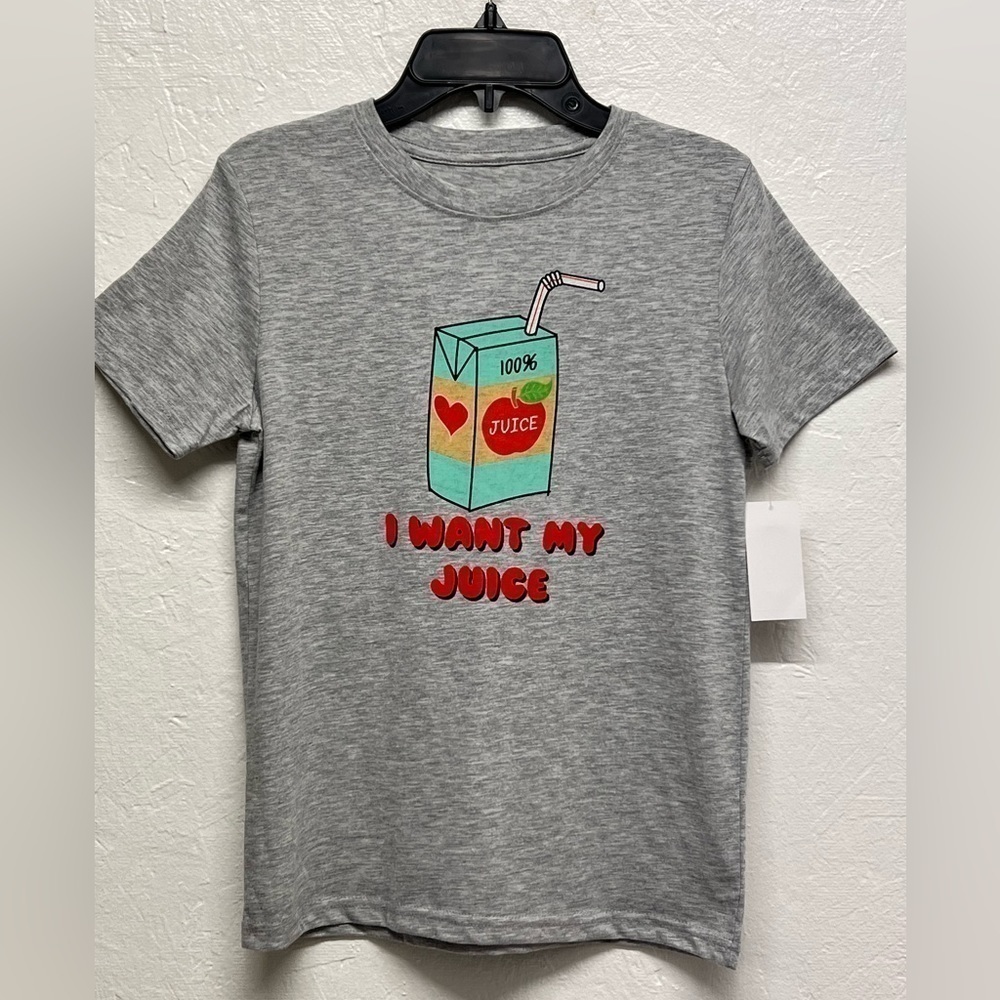 Kids' consumables short sleeve graphic t-Shirt - heathered gray - unisex